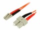 STARTECH .com 1m Fiber Optic Cable - Multimode Duplex 62.5/125