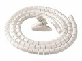 Fellowes CABLEZIP - Guide pour câbles - 2 m - blanc