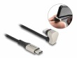 DeLock USB 2.0-Kabel 180° gewinkelt USB C - Lightning