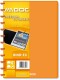 ADOC      Sichtbuch PP transparent    A4 - 5532.600  orange              30 Taschen