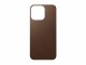 Image 2 Nomad Leather Skin iPhone 13 Pro Max Braun, Fallsicher