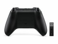 Microsoft Xbox Wireless Controller Carbon Black + Wireless Adapter