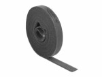 DeLock Klettband 5 m x 15 mm Grau, Breite