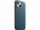 Apple iPhone 15 FineWoven Case with MagSafe - Pacific Blue