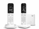 Gigaset Schnurlostelefon CL390A Duo Tundra White, Touchscreen