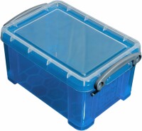USEFULBOX Kunststoffbox 1,6lt 68507206 transparent blau, Kein