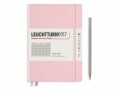 Leuchtturm Notizbuch Medium A5, Kariert, 2-teilig, Puder, Bindungsart