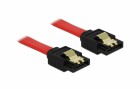 DeLock SATA3-Kabel 6 Gb/s rot, Clip, 1 m, Datenanschluss