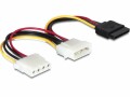 DeLock Y-Stromkabel Molex - Molex/SATA 16.5 cm, Kabeltyp