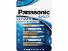 Panasonic Batterie Alkaline EVOLTA Type C 2 Stück, Batterietyp