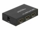 DeLock 2-Port Signalsplitter HDMI ? HDMI 4K/60Hz, Anzahl Ports