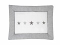Schardt Krabbeldecke Sterne Grau 100x135cm, Material: Baumwolle