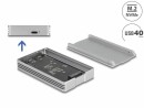 DeLock Externes Gehäuse M.2 NVMe USB4 40 Gbps