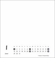 HEYE Bastelkalender weiss 22559 DE, 21x22cm 2024, Kein