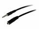 StarTech.com - 1m 3.5mm 4 Position TRRS Headset Extension Cable - M/F - audio Extension Cable for iPhone (MUHSMF1M)