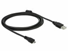 DeLock USB 2.0-Kabel A - Micro-B 2m, mit