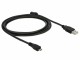 Image 1 DeLock USB 2.0-Kabel A - Micro-B 2m, mit