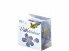 Folia Sticker auf Rolle Washi Blüten, Blau