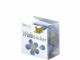 Folia Sticker auf Rolle Washi Blüten, Blau, 200 Sticker