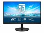 Philips Monitor 222V8LA/00, Bildschirmdiagonale: 21.5 ", Auflösung