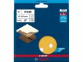 Bosch Professional Schleifpapier EXPERT C470, 125 mm, G 240, 5-tlg.