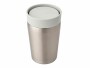 Brabantia Thermobecher Make & Take 200 ml, Hellgrau/Silber, Material