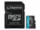 Kingston microSDXC-Karte Canvas Go! Plus 128 GB, Speicherkartentyp