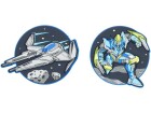 Schneiders Badges Spaceship + Transformers, 2 Stück, Bewusste