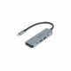 DICOTA USB-C 5-in-1 Video Hub, 4K, PD 100W