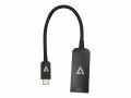V7 Videoseven V7 - Videoadapter - USB-C (M) zu DisplayPort (M
