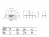 DeLock Crimp Buchse D-Sub 9 Pin 4 Stück, Kabeltyp