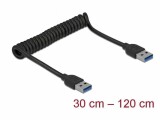 DeLock USB 3.0-Spiralkabel 5 Gbps USB A - USB