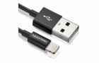 deleyCON USB 2.0-Kabel USB A - Lightning 0.5