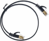 LINK2GO Patch Cable flach Cat.6 PC6313CBP STP, 0,5m, Kein