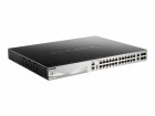 D-Link 30-PORT POE STACKABLE SWITCH 24X1G 2X10G CU 4XSFP+ LAYER