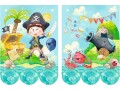 Susy Card Girlande Little Pirate 2.5 m, Mehrfarbig, Materialtyp