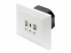 Digitus DA-70618 - USB-outlet - USB, USB Type C