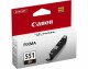 Canon Tinte 6508B001 / CLI-551BK black, 7ml, zu PIXMA