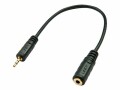 LINDY Premium - Audio-Adapter - Stereo Mini-Klinkenstecker