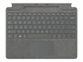 Microsoft MS Srfc Pro8/9 TypeCover Platinum FR/BE, MS Surface Pro8/9