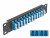 Bild 1 DeLock Verteilerplatte 10? LWL Patchpanel 12 Port LC Quad