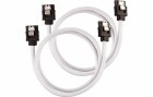 Corsair SATA3-Kabel Premium Set Weiss 60 cm, Datenanschluss