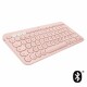 Logitech Bluetooth-Tastatur K380 for Mac Multi-Device Rosa