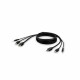 BELKIN Secure KVM Combo Cable - Video- / USB