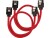 Bild 3 Corsair SATA3-Kabel Premium Set Rot 30 cm, Datenanschluss Seite