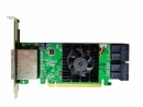 Highpoint RAID-Controller SSD7184 2x 8643, 2x 8644, PCI-Ex16v3, RAID