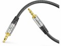 sonero Audio-Kabel 3.5 mm Klinke mit Nylonmantel 1 m