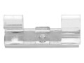 Max Hauri Kabel-Clip Set 8 mm, transparent, 18 Stück, Ausstattung