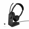 Jabra Headset Evolve2 55 Duo UC, USB-C, inkl. Ladestation