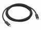 Immagine 1 Apple Thunderbolt 4 Pro Kabel 1.8 m, Schwarz, Kabeltyp